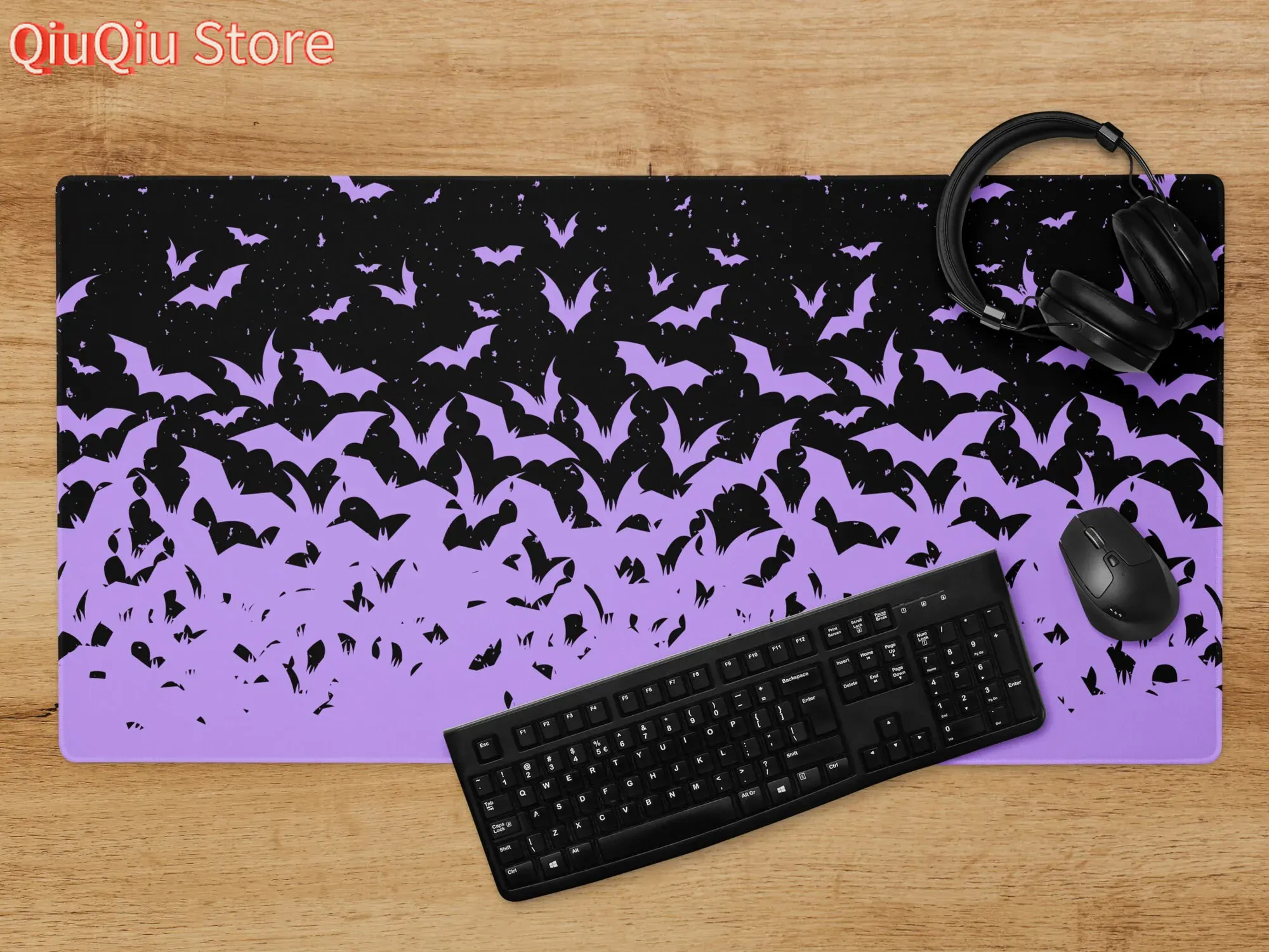 Bats Halloween Desk Mat Purple - огляд і ціна Tradescantia Purple